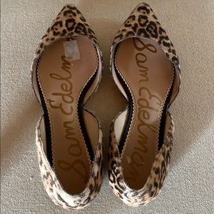 Leopard flats Sam Edelman Rodney